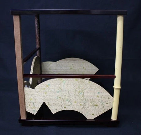Japanese tea ceremony jyusendana shelf