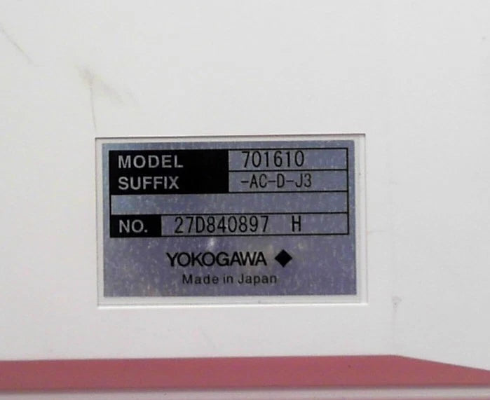 Yokogawa DL1640 AT429167739 Digital Oscilloscope, 4 Channel, 200MHz Bandwidth