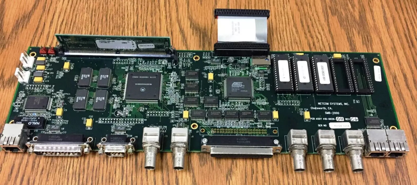 NetCom Systems 410-0026-011 Rev C6 Assy Board for SMB-2000
