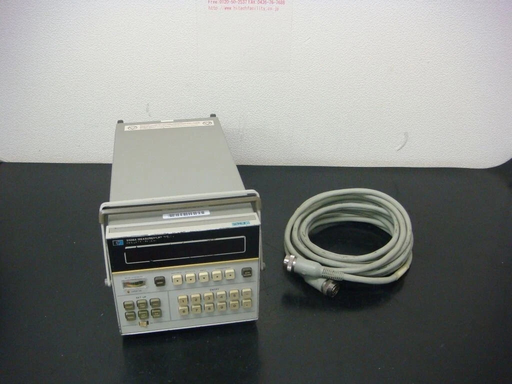 HP 5508A Measurement display
