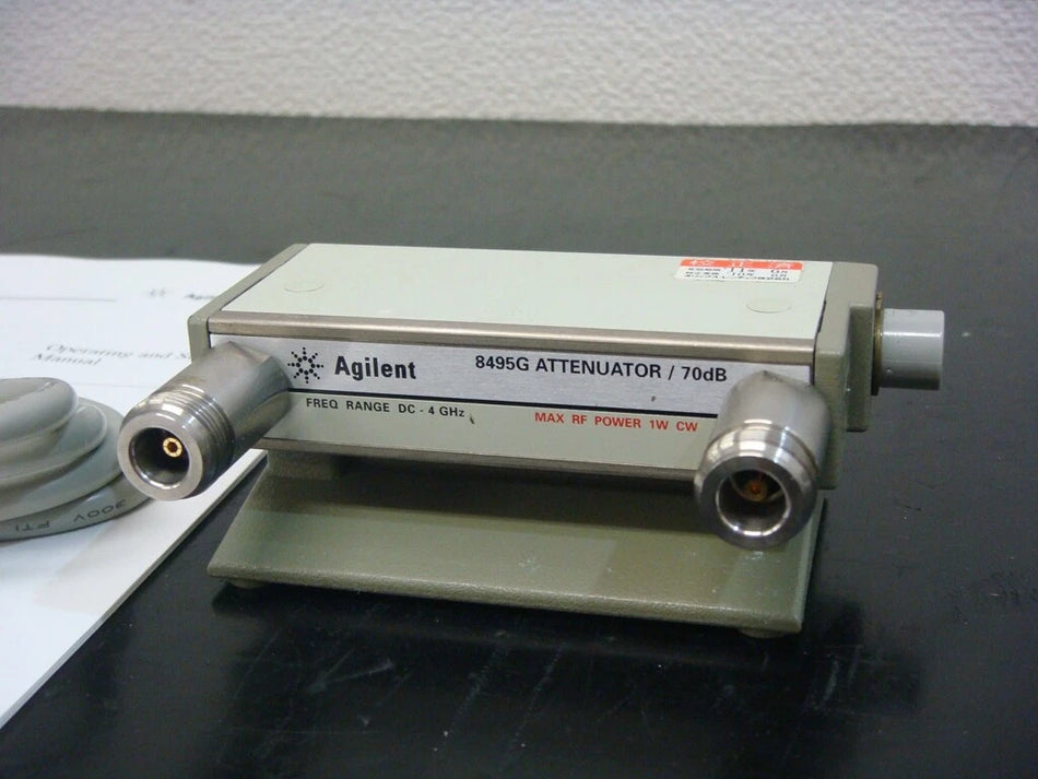 Agilent 8495G /001 DC-4GHz 70dB Programmable attenuator