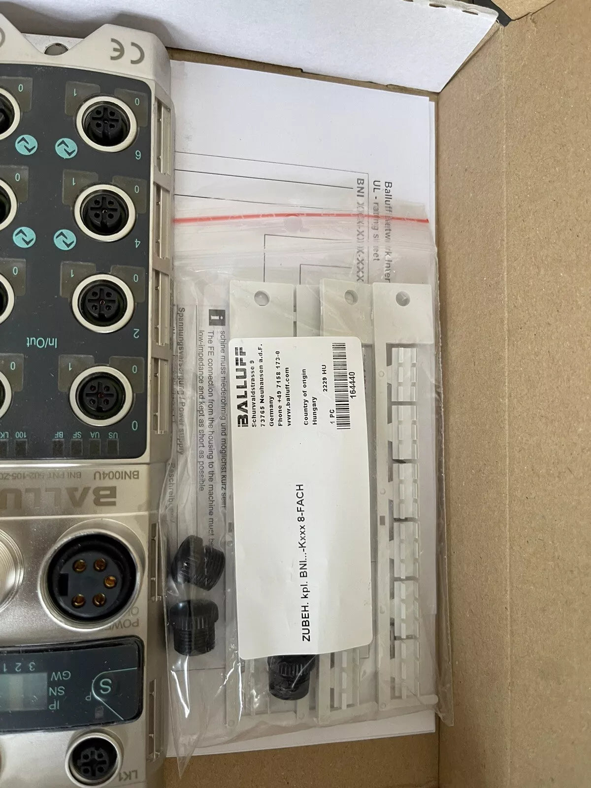 Balluff BNI PNT-502-105-Z015 Network Module for Profinet