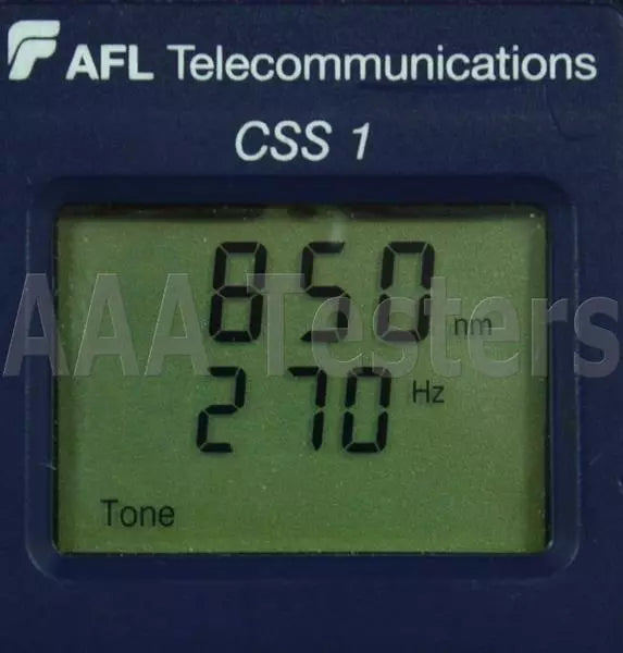 AFL Noyes CSS1-MM MM LED Fiber Optic Light Source CSS1 - XG eqpt
