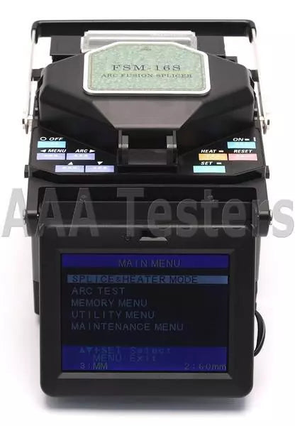 Fujikura FSM-16S SM MM Fiber Fusion Splicer FSM 16S - XG eqpt
