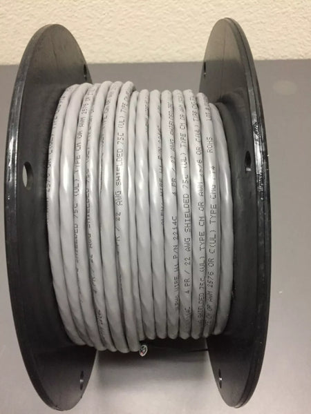 Alpha 2214C 22 AWG 4 Pair Communication & Control Cable - Foil Shield - 150V 150ft