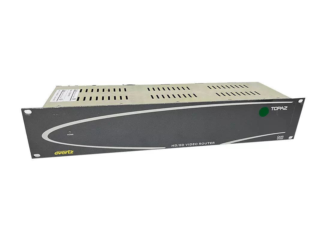 Evertz Topaz HD/SD Video Router QT-3232H+2PS 32x32 by Quartz Electronics