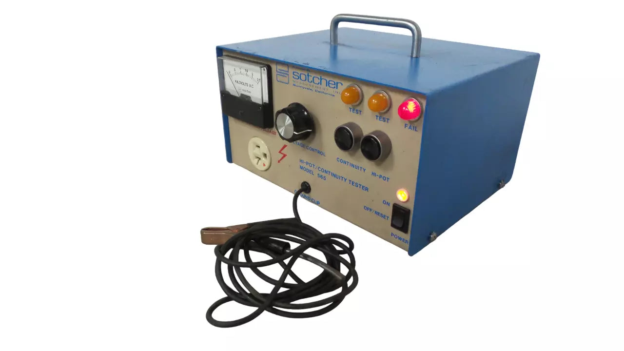 Sotcher Measurement Model 565 Hi-Pot Tester - Voltage Test & Insulation Resistance