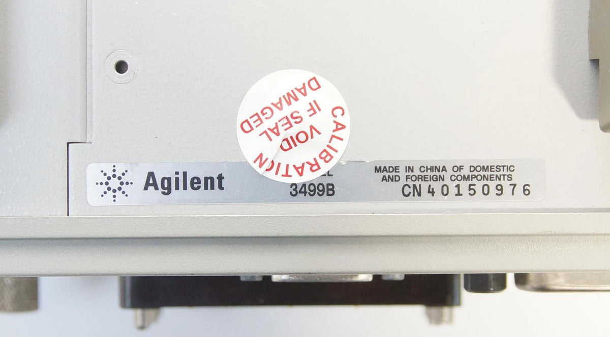 HP/ Agilent 3499B 2-Slot Switch & Control Mainframe with N2270A High Voltage MUX