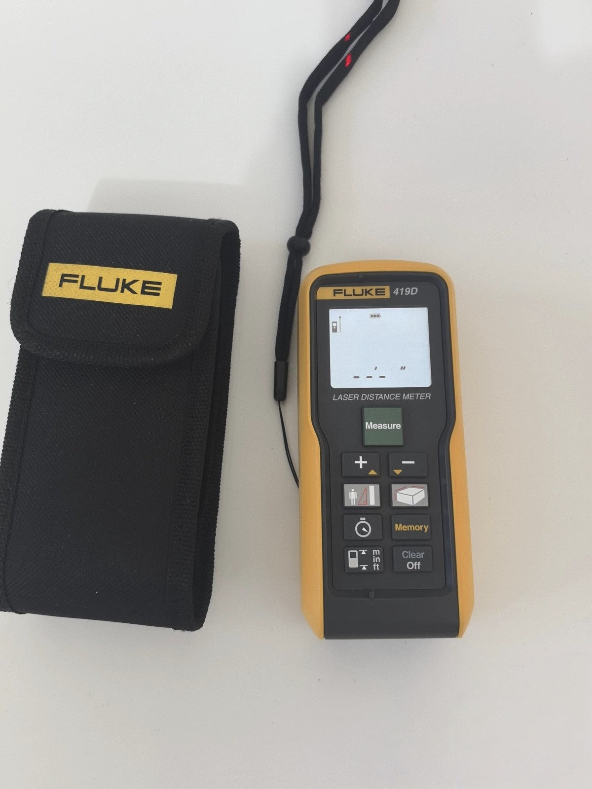 Fluke 419D Laser Distance Meter 80M/260Ft