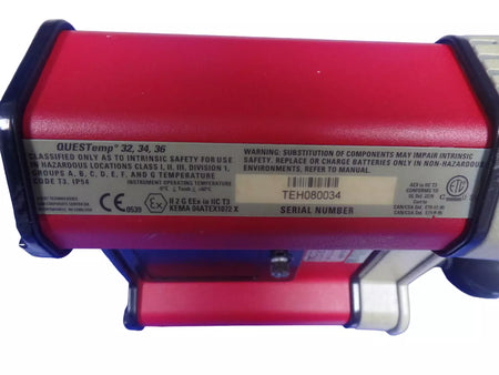 3M QUESTemp 32, 34, 36 Thermal Environment Monitor