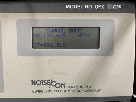 NOISECOM UFX7110 PROGRAMMABLE NOISE GENERATOR UFX7110 , 100 Hz - 1.5 GHz - XG eqpt