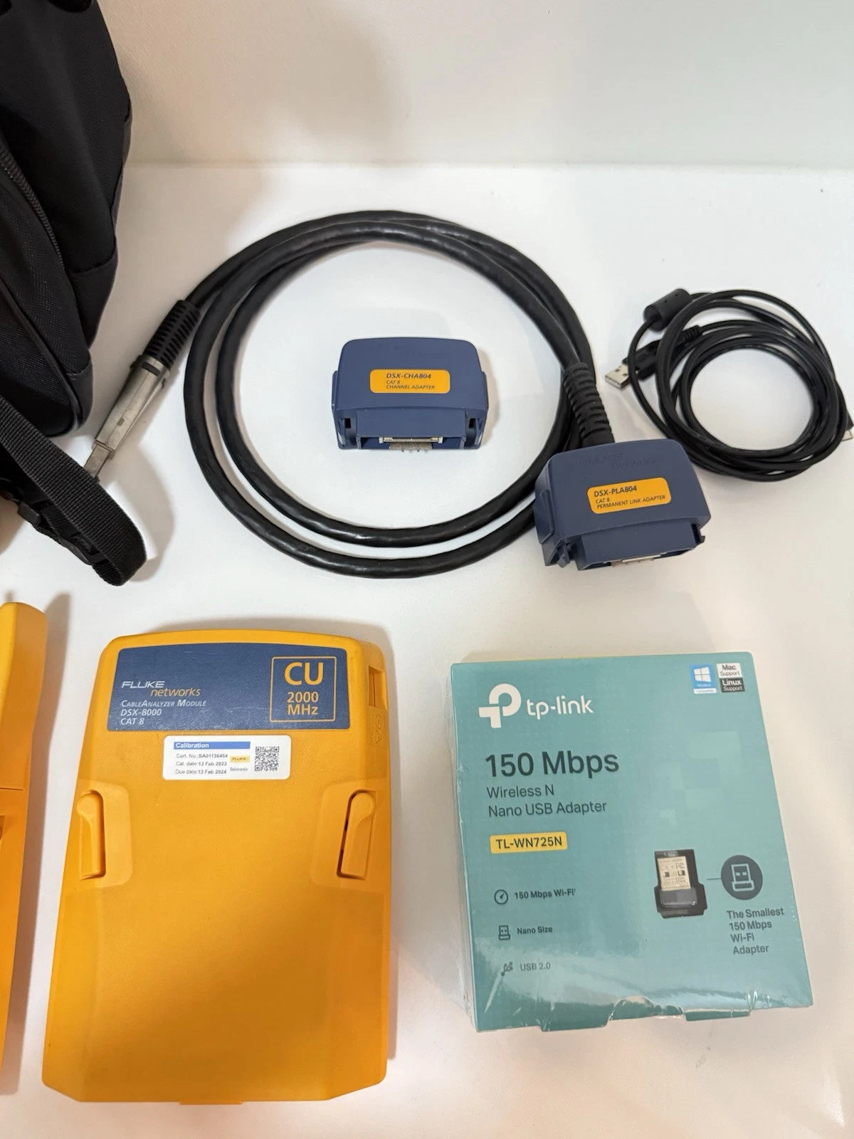 FLUKE Networks DSX-8000QI 2 GHz Cable Analyzer with Quad OLTS CAL-2024