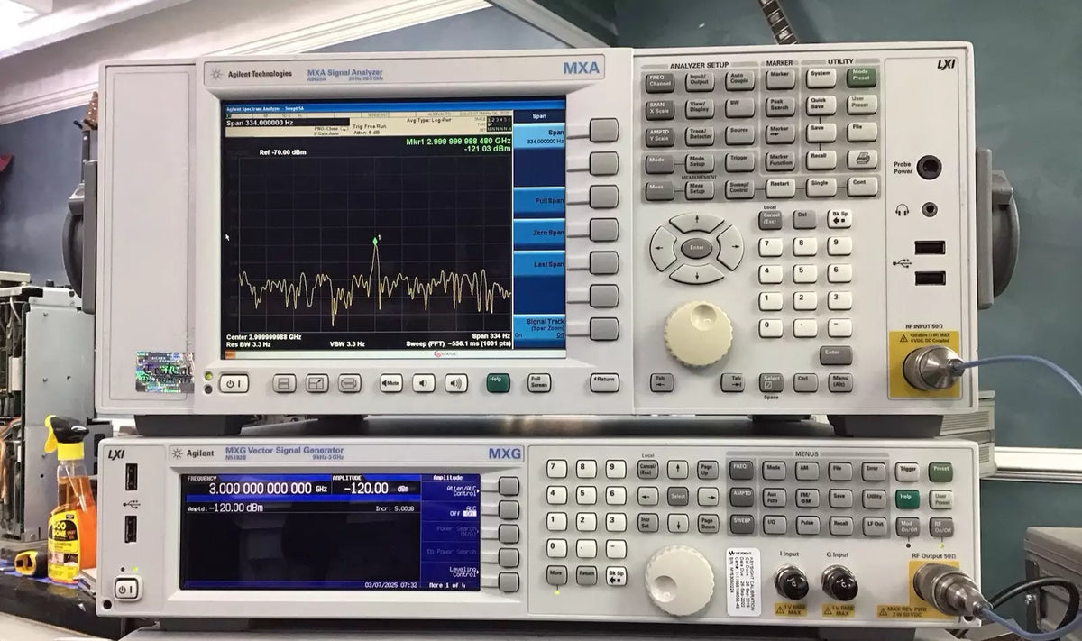 Agilent Keysight MXG N5182B Vector Signal Generator 9kHz-3GHz