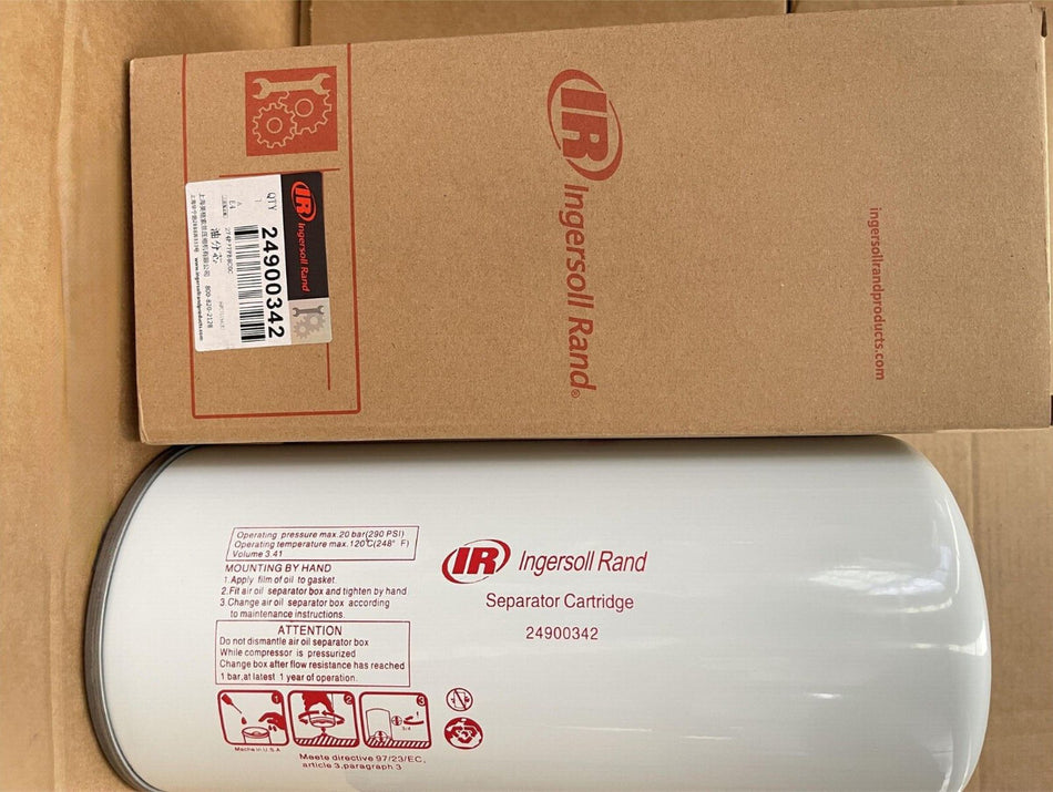 Original Oil Separator 24900342 by Ingersoll Rand