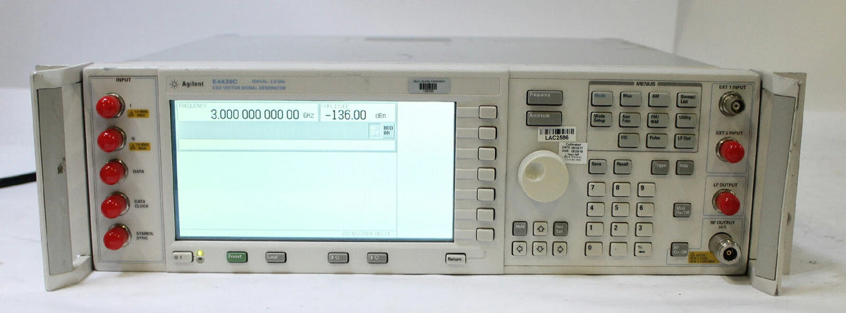 Agilent E4438C 3GHz ESG Vector Signal Generator Options 1E5 503