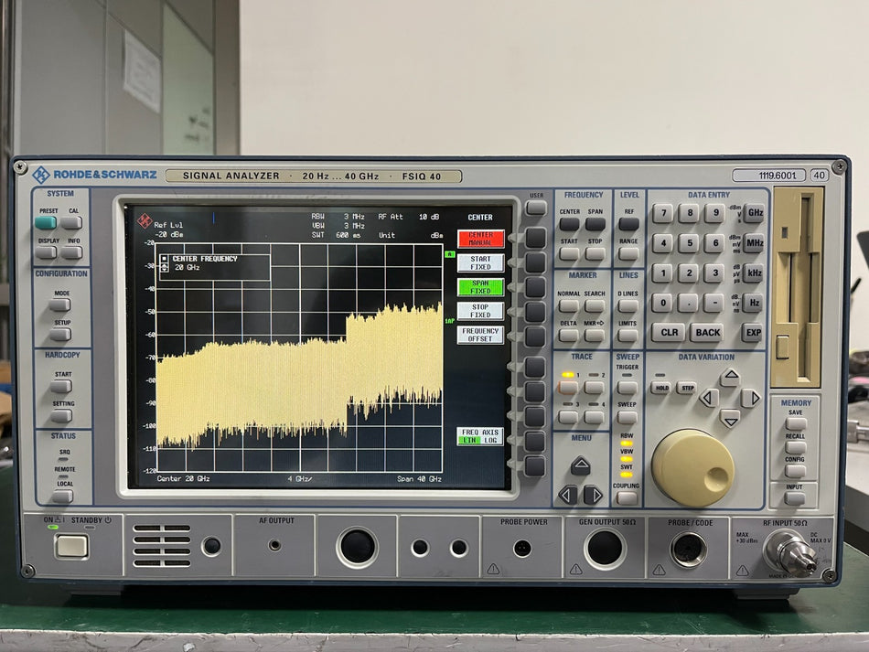Rohde & Schwarz FSIQ40 Signal Analyzer 20Hz - 40GHz _0018 - XG eqpt