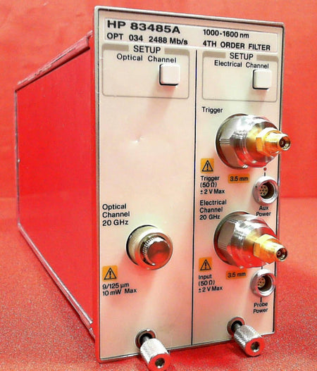 HP-Agilent 83485A Optical/Electrical Module 20GHz, SDH/Sonet*Opt 034 & UK6