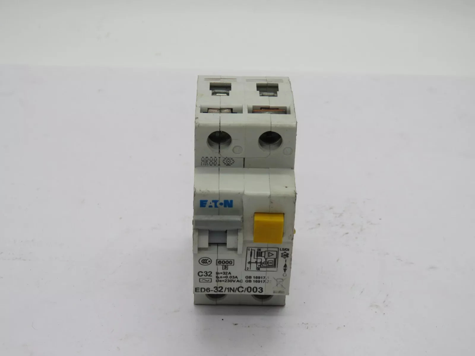 Eaton ED6-32 Earth Leakage Circuit Breaker ED6-32/1N/C/003 230V AC