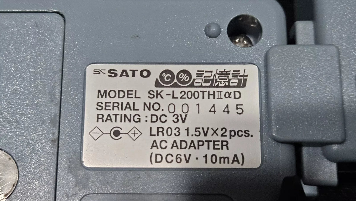 SATO SK-L200TH II αD Datalogger (001445)