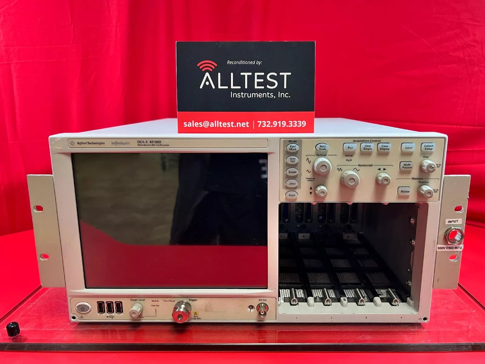 Agilent/Keysight 86100D GPN Infiniium DCA-X Oscilloscope Mainframe
