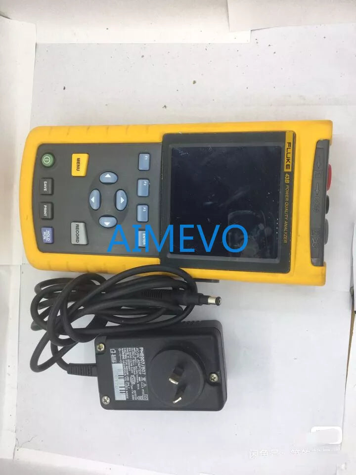 FLUKE 43B Power Quality Analyzer - Used, Reliable Power Monitoring Tool