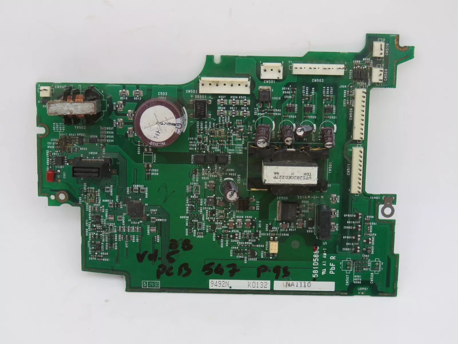 581D588C 9492N K0132 Servo Drive PC Board - Used