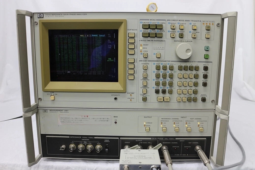 HP 4194A /350 10Hz-100MHz Impedance Gain-Phase Analyzer
