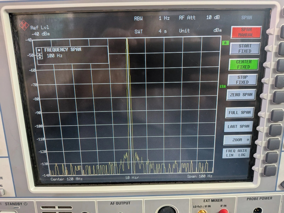 Rohde & Schwarz FSIQ26 20 Hz-26.5GHz Spectrum Analyzer Iq Ext Mixers Opt!  R&S
