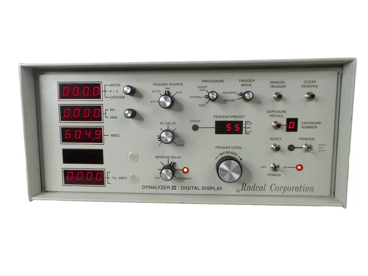 Rascal Corporation Dynalyzer III M-96320 Digital Display