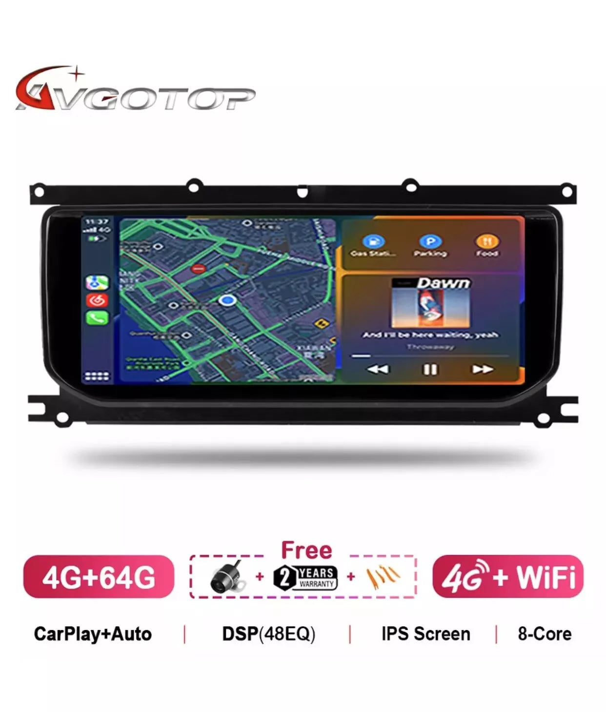 Android 13 Car Radio Stereo for Range Rover Vogue 2013-2020 Navi Carplay