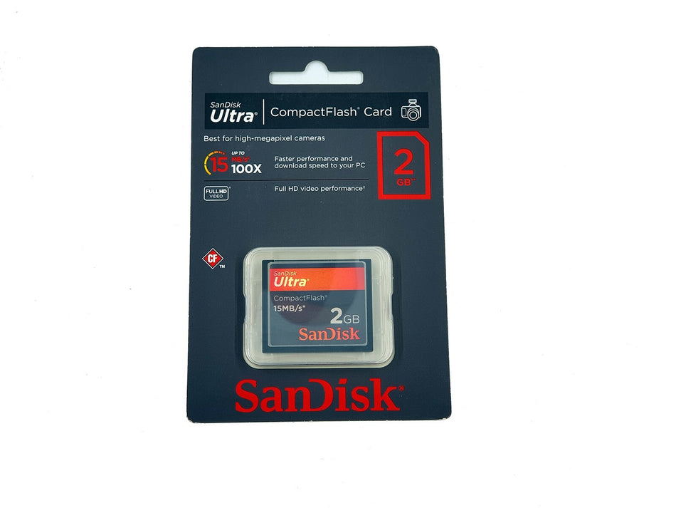 SanDisk Ultra CompactFlash 2 GB Memory Card