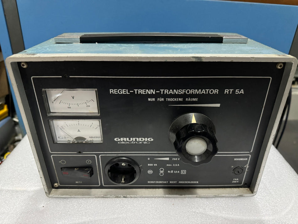 Grundig RT5A Regel-Trenn-Transformator Isolating Transformer