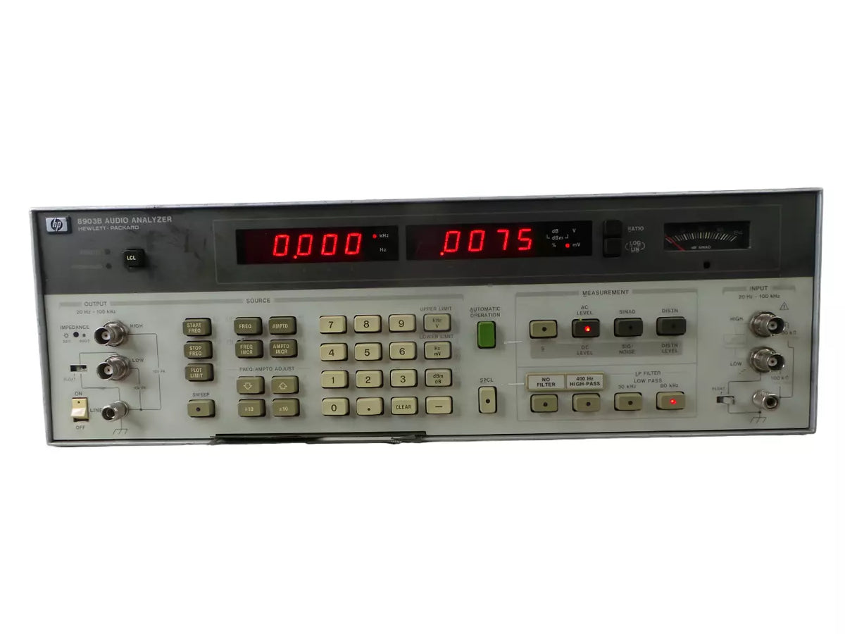 HP 8903B Audio Analyzer - Professional Sound Testing Equipment