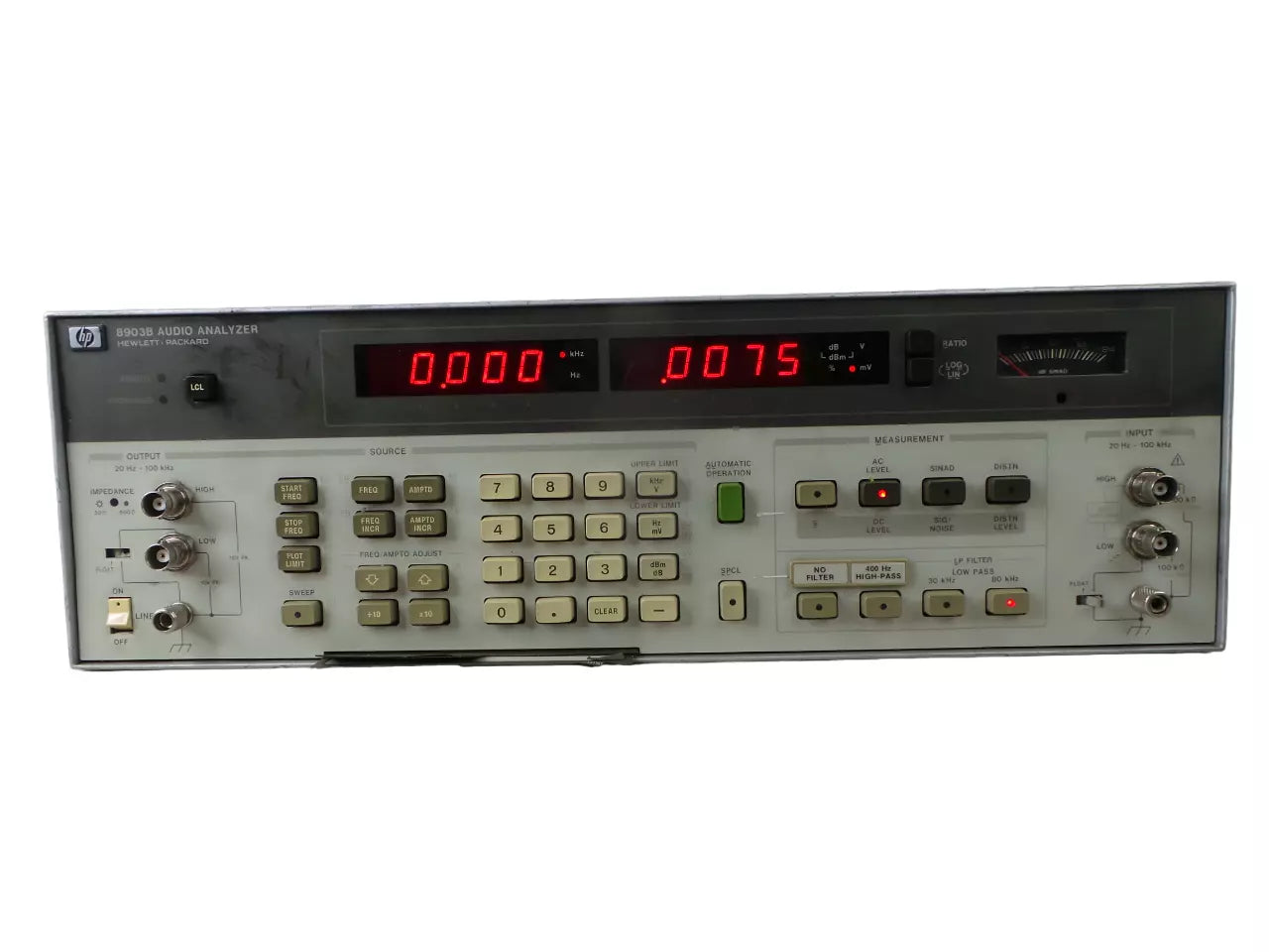 HP 8903B Audio Analyzer - Professional Sound Testing Equipment
