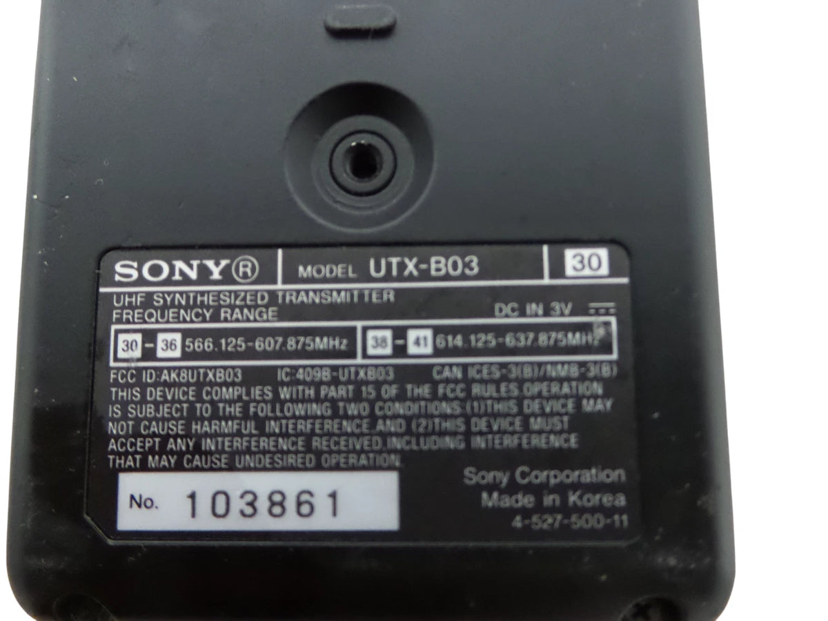 Sony Utx-B03 Wireless Transmitter - Free Shipping