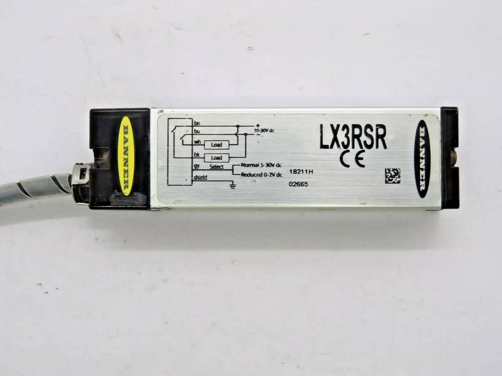 Banner LX3RSR LX Series Receiver 10-30V DC