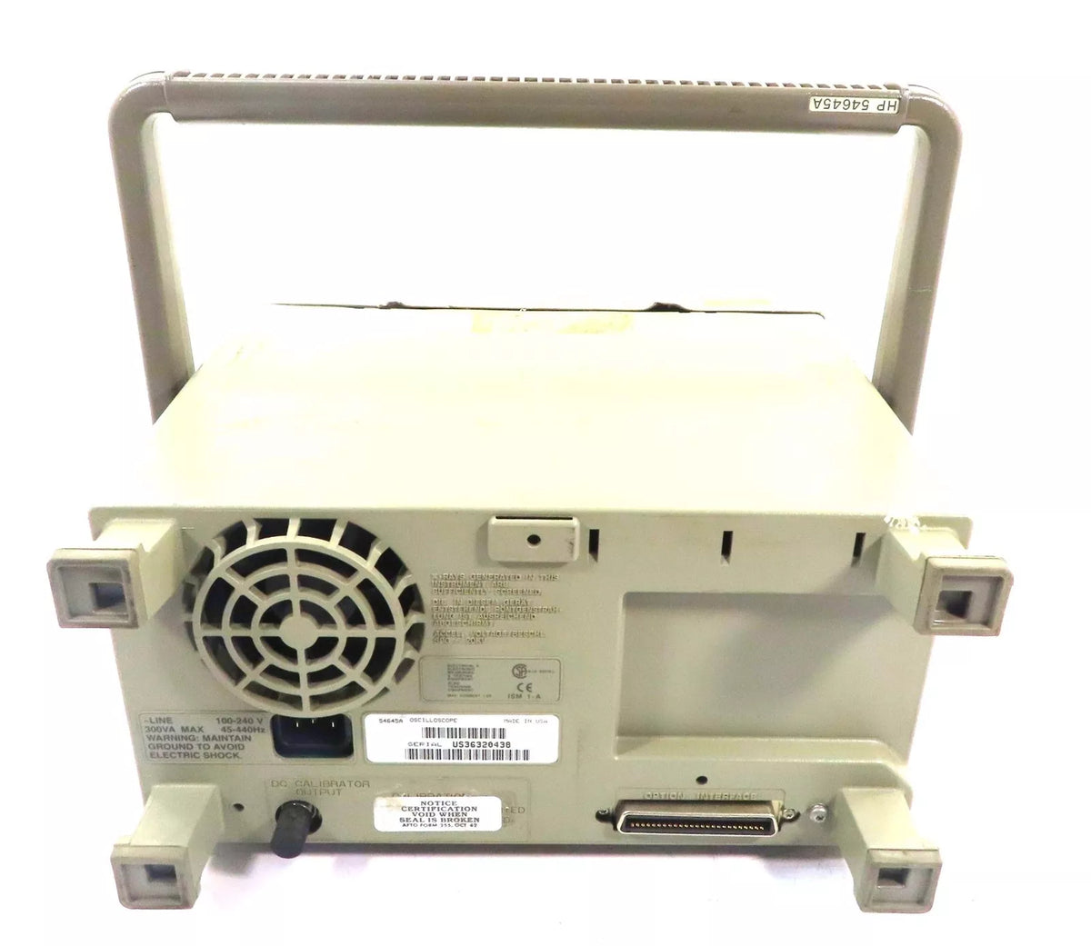 HP 54645A 100 MHz 200 MSa/S Oscilloscope