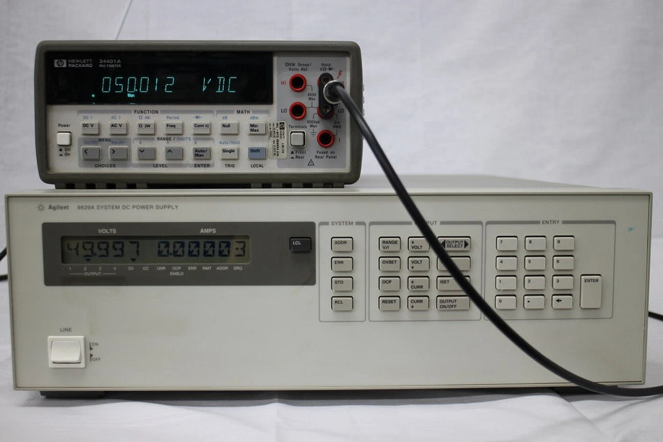 Agilent 6629A 50V 2A 4ch Precision res1mV Power Supply