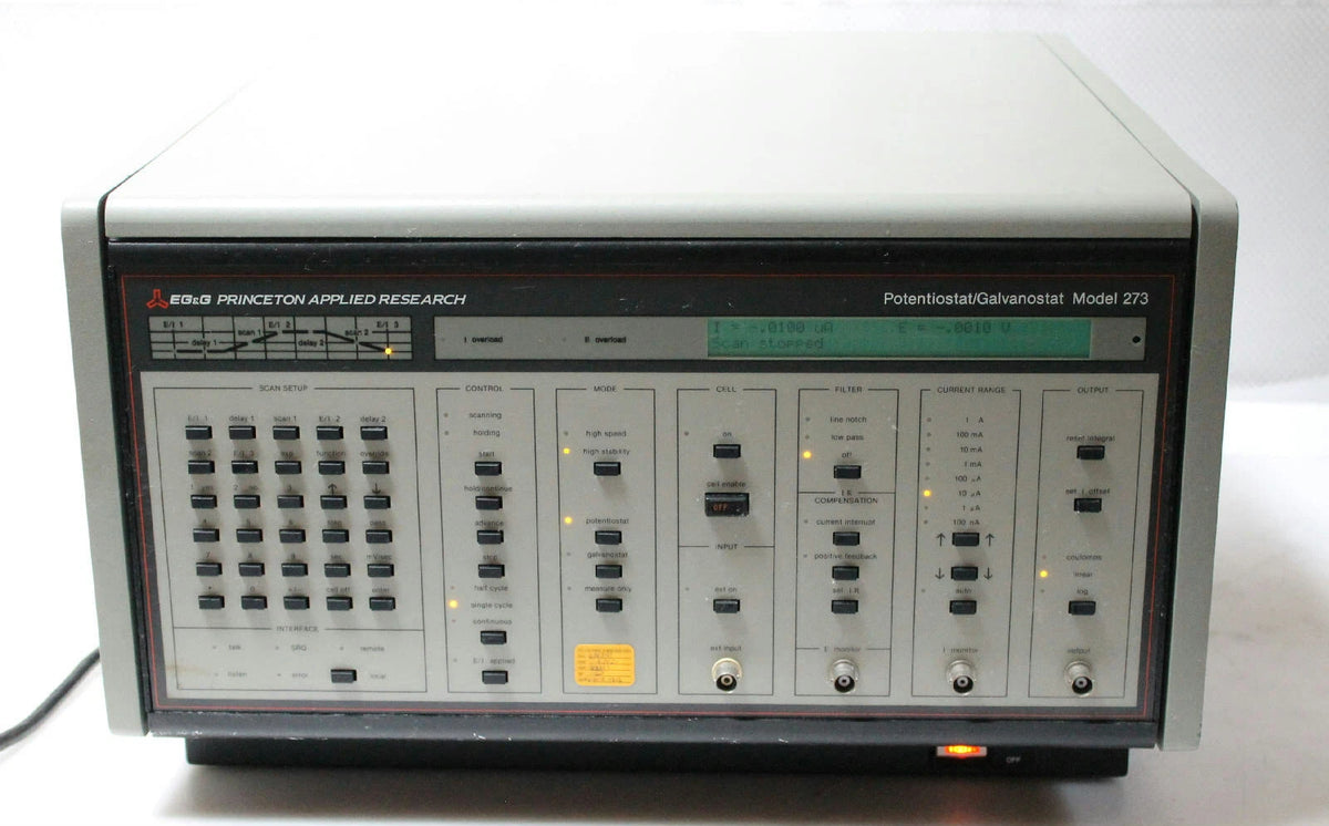 EG&G / Princeton Applied Research Potentiostat Galvanostat Model 273 AS-IS