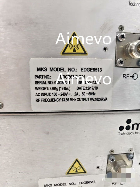 MKS EDGE6513 Radio Frequency Power Supply