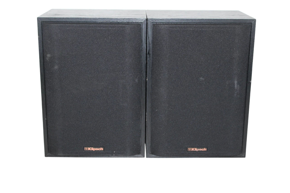 Vintage Klipsch KG.5 Speakers Black Bookshelf - Pair - Free Shipping