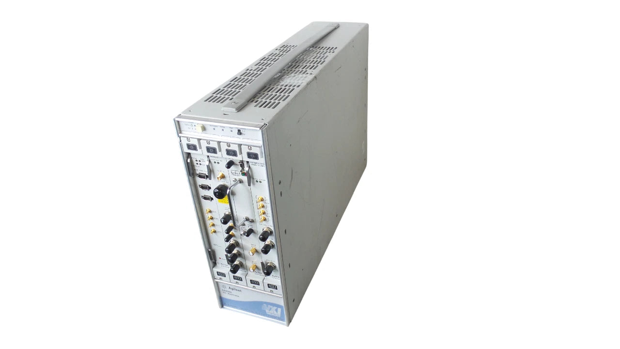 Agilent E8408A VXI Mainframe with E8491B, 89605B, E2730A, E1439A