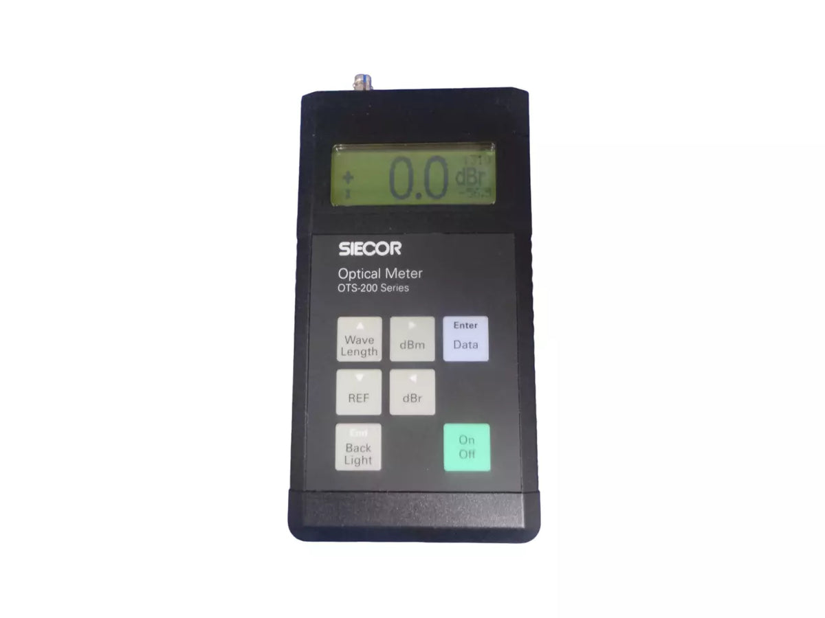 SIECOR Optical Meter OTS-200 Series Kit with Carry Case
