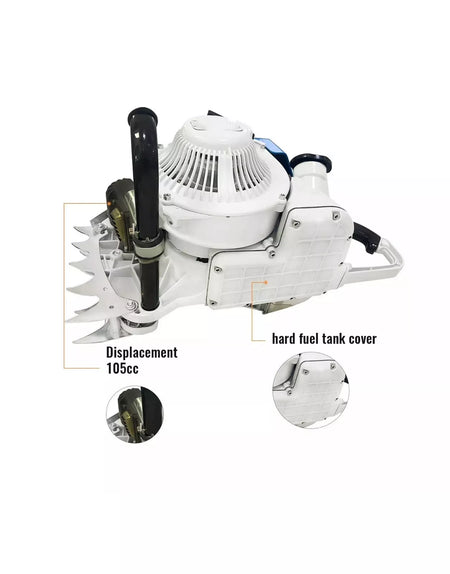 36-Inch 105cc Wood Cutting Machine Chainsaw for Tree Pruning 4800W
