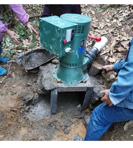 5000W Water Hydroelectric Pelton Turbine Low RPM Single-phase AC Generator