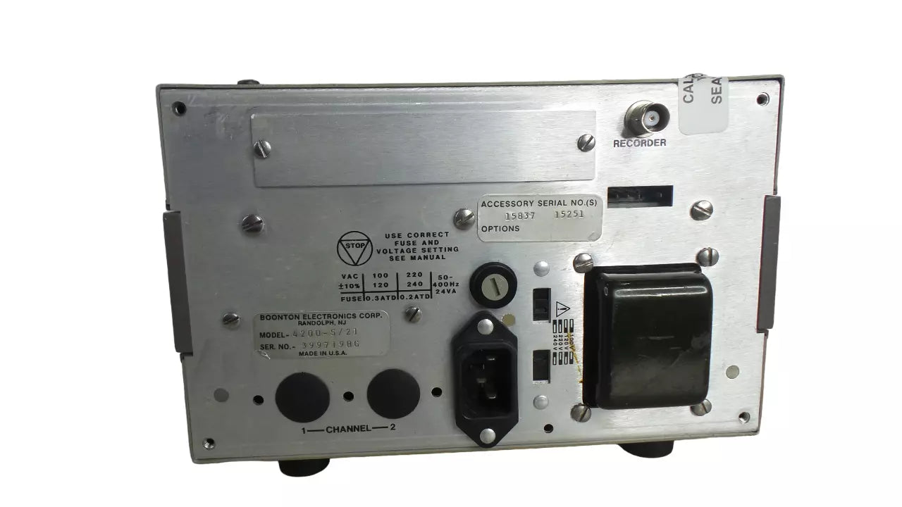 BOONTON 4200 RF Microwattmeter - High Accuracy Microwave Power Measurement