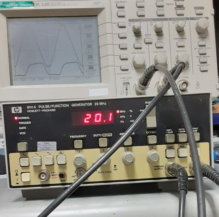 HP 8111A 20MHz Pulse Function Generator