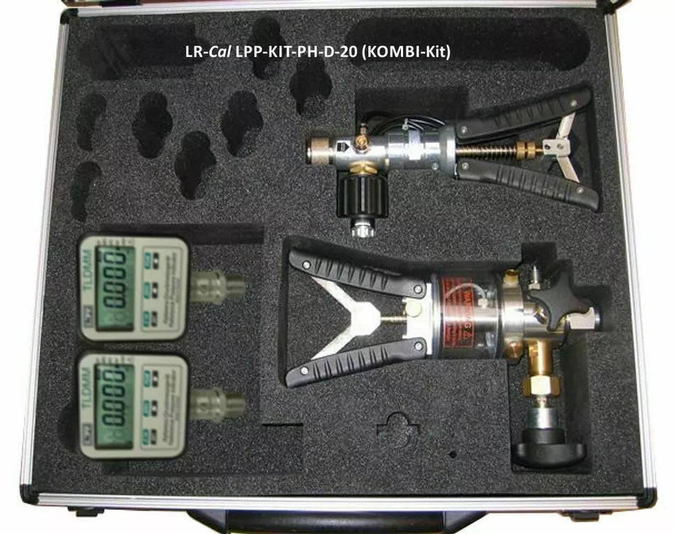 LR-Cal LPP PHD-05 Digital Pneumatic and Hydraulic Pressure Calibration Kit 700
