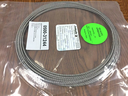 Jakob Stainless 20113-0480 Endless Loop Wire Rope 4mm Dia x 5900mm L