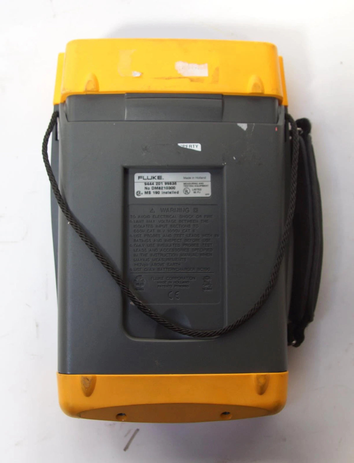 Fluke 199 200 MHz 2.5 GS/s Digital Oscilloscope Scopemeter Multimeter AS-IS